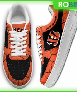 Cincinnati Bengals NFL Custom AF1 Sneakes