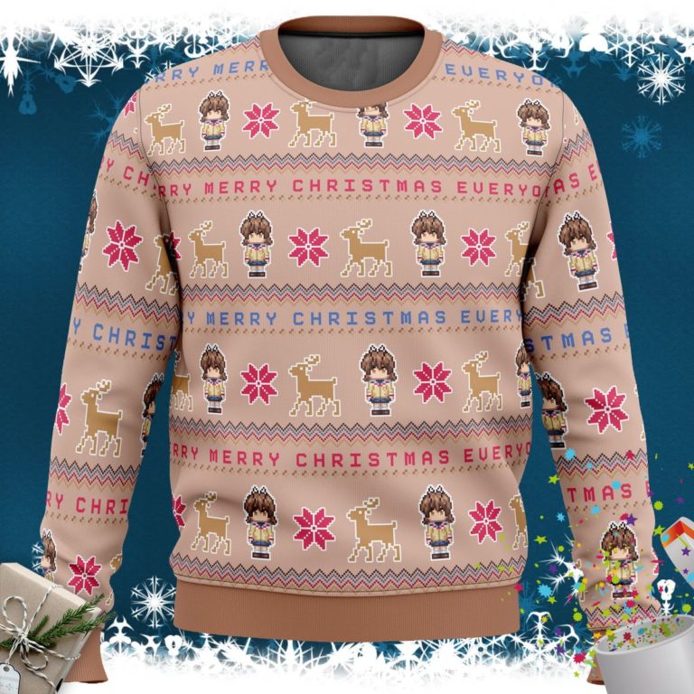 Clannad Merry Mery Christmas Furukawa Nagisa Ugly Christmas Sweater