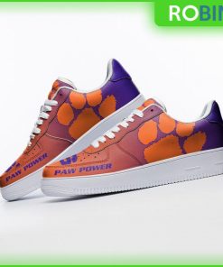 Personalized Clemson Tigers Sneakers – Custom AF 1 Shoes