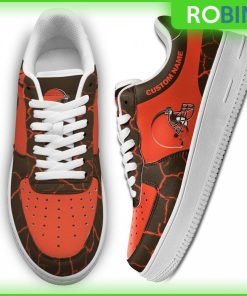 Cleveland Browns NFL Custom AF1 Sneakes