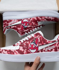 Cleveland Indians AF 1 Sneakers 118RB-NAF Cleveland Indians AF 1 Sneakers 118RB-NAF