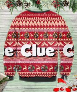 Clue Christmas Ugly Sweatshirt, Sweater Clue Christmas Ugly Sweatshirt, Sweater