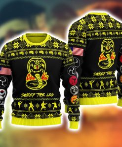 Cobra Kai 3D Printed Ugly Christmas Sweatshirt