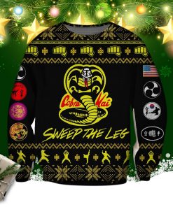 Cobra Kai Ugly Christmas Sweatshirt Cobra Kai Ugly Christmas Sweatshirt