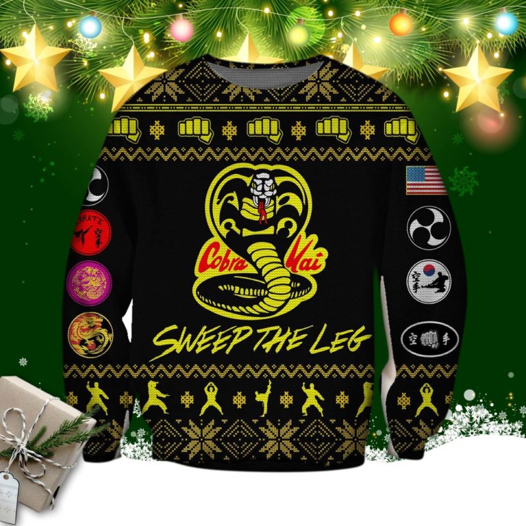 Cobra Kai Ugly Christmas Sweatshirt