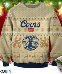 Coors Banquet Beer 3d Print Ugly Sweatshirt
