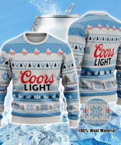 Coors Light Beer Ugly Christmas Sweater