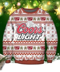 Coors Light Knitting Pattern 3d Print Ugly Christmas Sweater