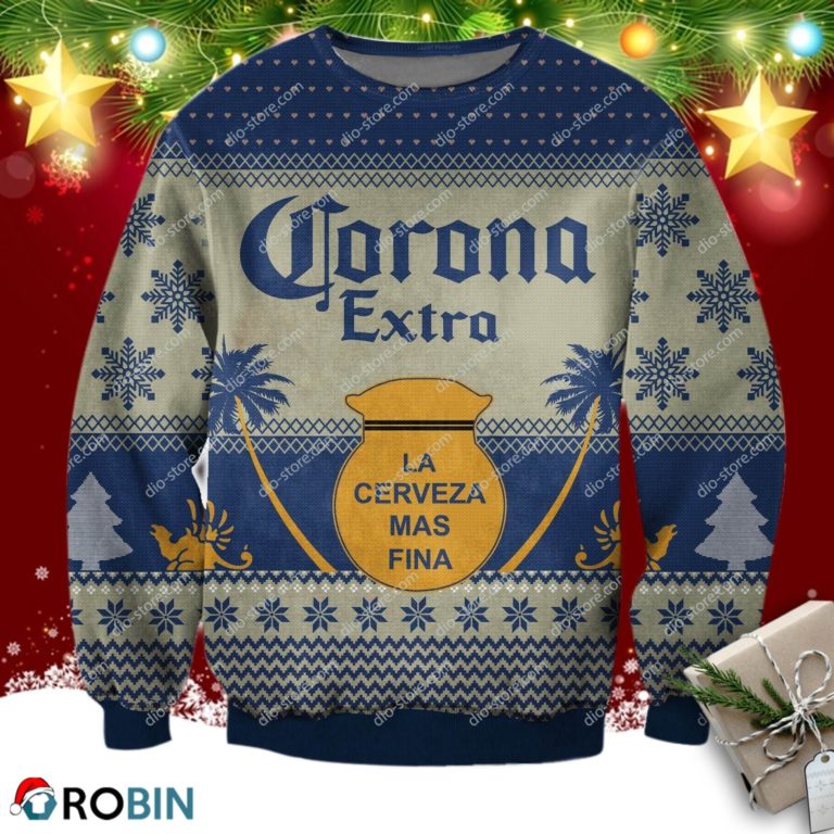 Corona Extra Beer 3d Print Ugly Sweatshirt