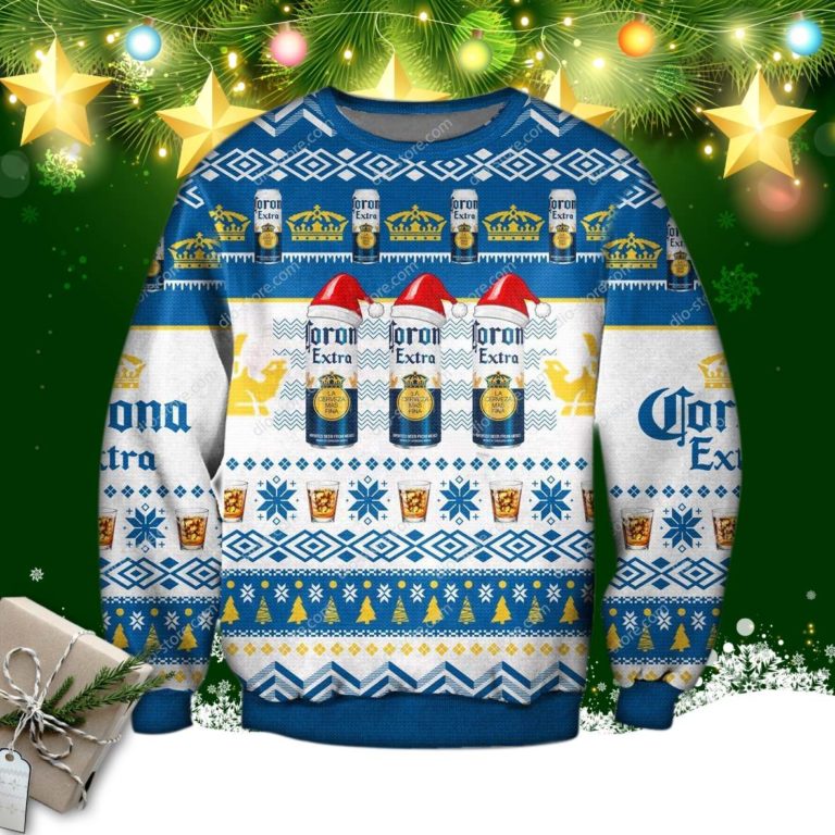 Corona Extra Beer Ugly Christmas Sweatshirt