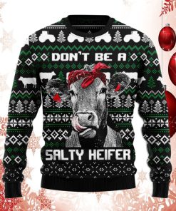Cow Heifer Christmas Ugly Sweater, Sweatshirt