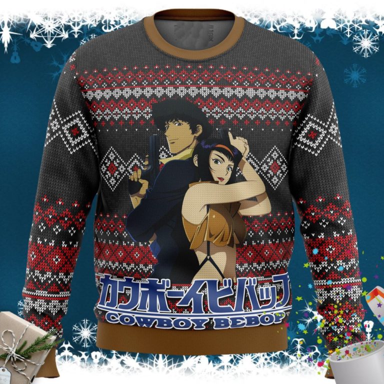 Cowboy Bebop Alt Ugly Christmas Sweater