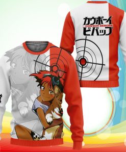 Cowboy Bebop Edward Wong Hau Pepelu Tivrusky IV Sweatshirt Anime Sweater