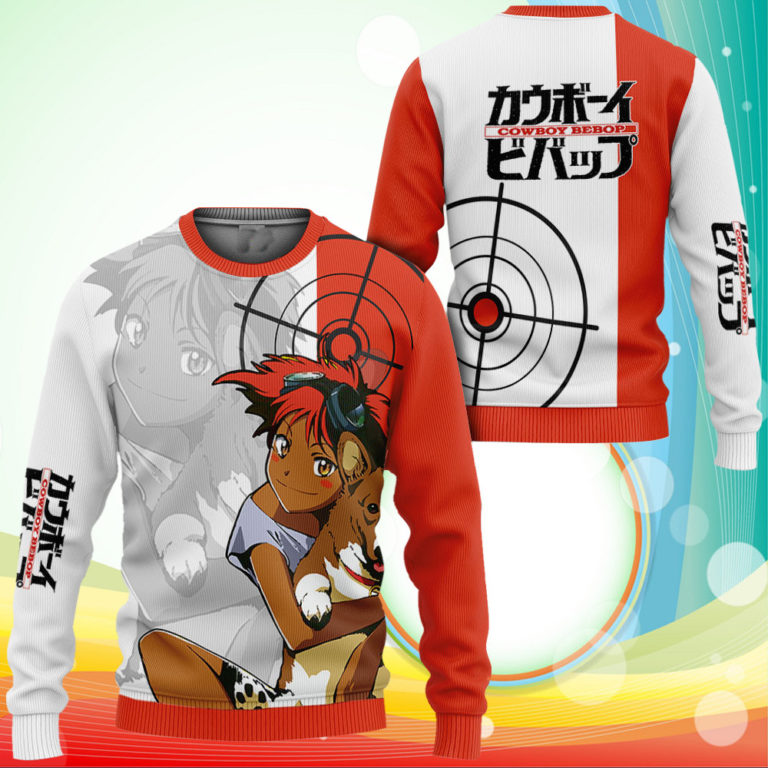Cowboy Bebop Edward Wong Hau Pepelu Tivrusky IV Sweatshirt Anime Sweater
