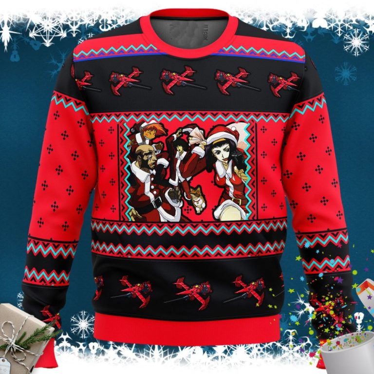 Cowboy Bebop Holiday Ugly Christmas Sweater