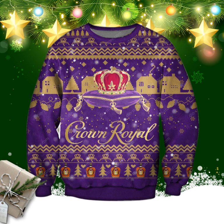 Crown Royal Ugly Christmas Sweatshirt