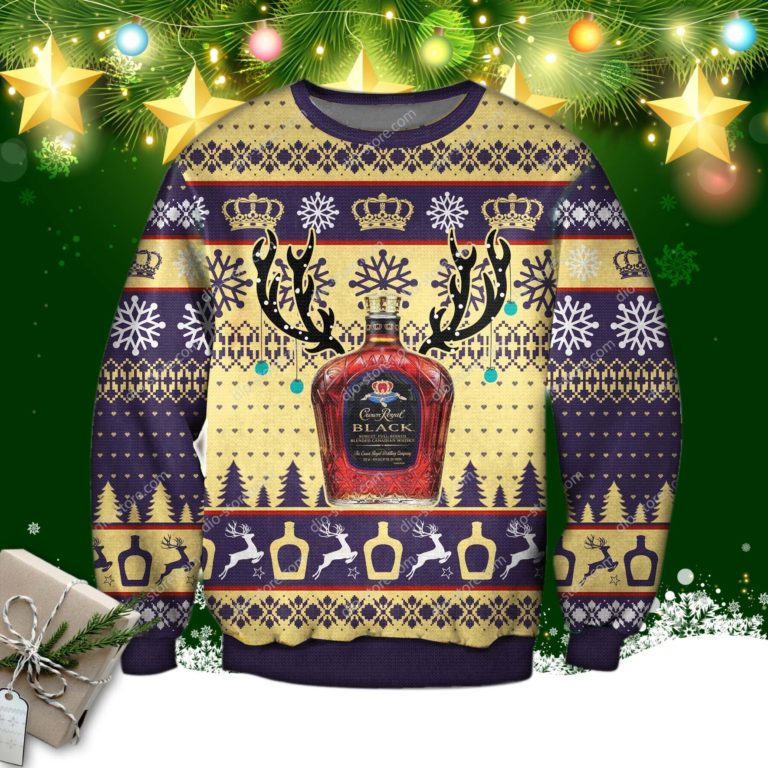 Crown Royal Ugly Sweatshirt