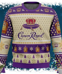 Crown Royal Whiskey Ugly Christmas Sweater