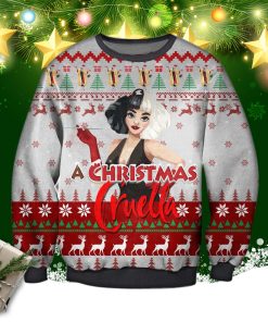 Cruella Ugly Christmas Sweatshirt