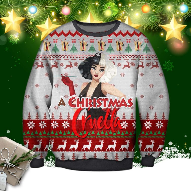 Cruella Ugly Christmas Sweatshirt