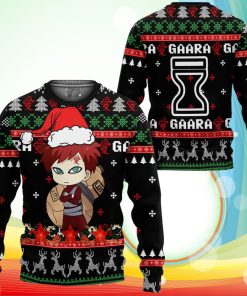 Cute Gaara Ugly Christmas Sweater Naruto Anime Xmas Gifts