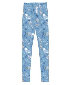 Cute Sloth High Waisted Leggings
