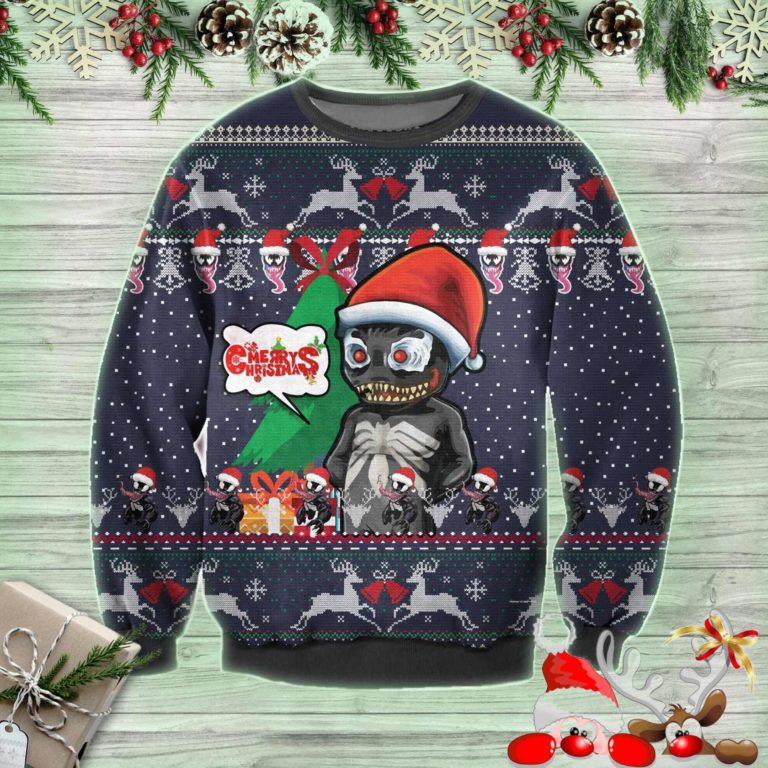 Cute Venom Ugly Christmas Sweatshirt, Sweater