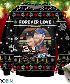 Dale Earnhardt Forever Love 3d Print Ugly Christmas Sweater