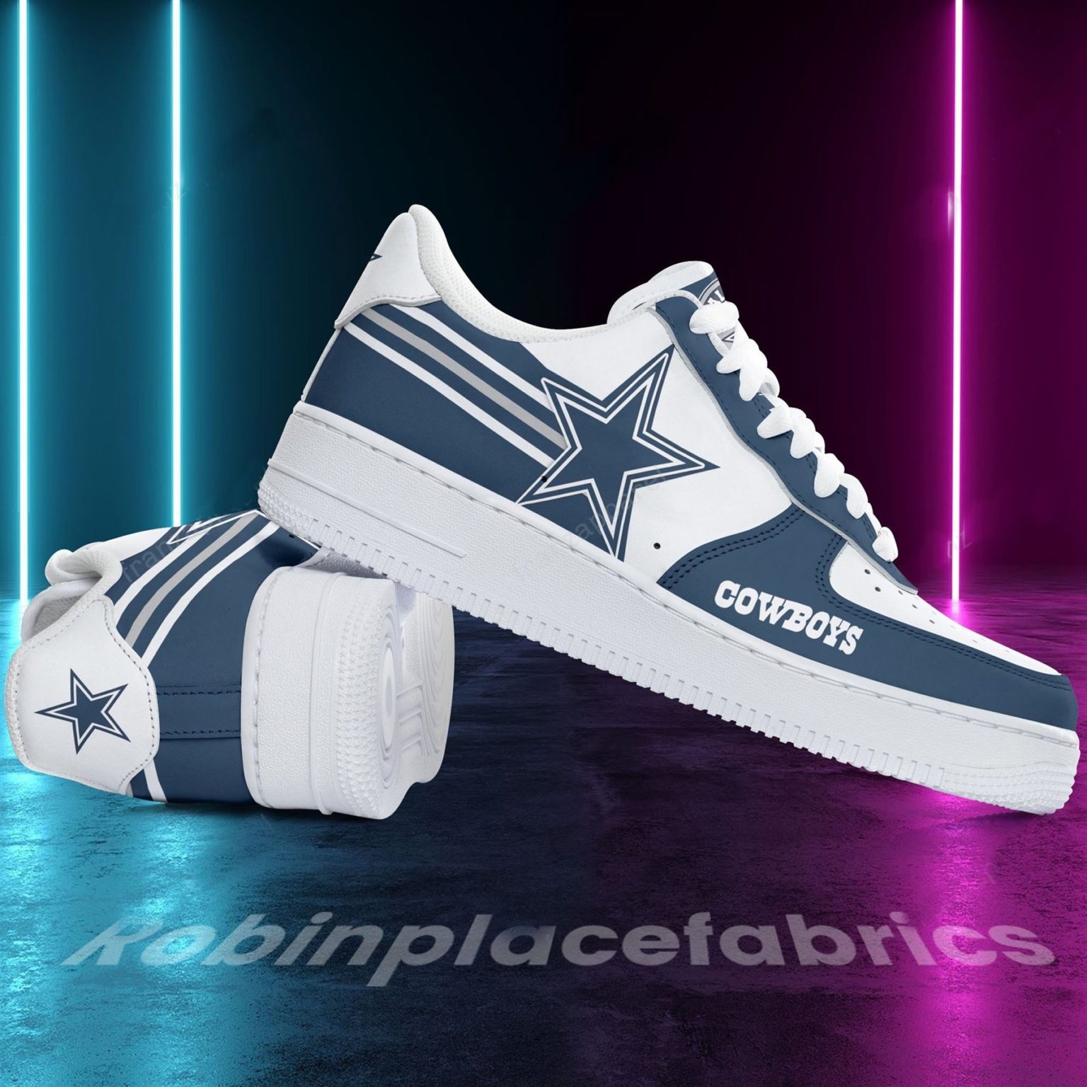 Dallas Cowboys Air Force 1 Shoes Custom Sneakers 157RBNAF