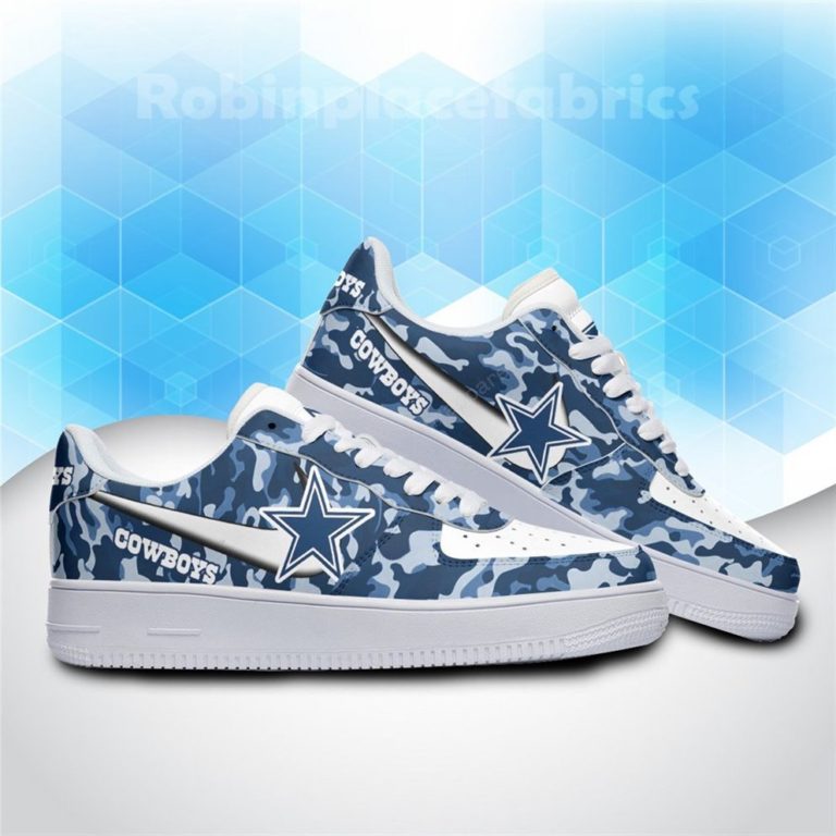 Dallas Cowboys Football Air Force 1 Shoes 135RB-NAF