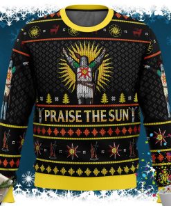 Dark Souls Praise the Sun Ugly Christmas Sweater