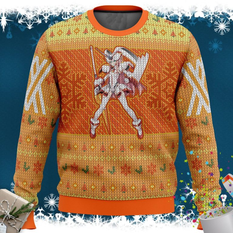 Darling in the Franxx Strelizia Ugly Christmas Sweater