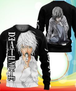 Death Note Near Sweatshirt Anime Death Note Merch