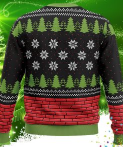 Deck The Halls Build A Wall Ugly Christmas Sweater