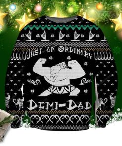 Demi Dad 3d Print Ugly Christmas Sweater