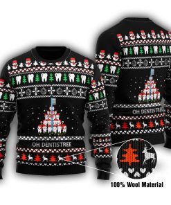 Dentist Oh Dentistree Ugly Christmas Sweatshirt