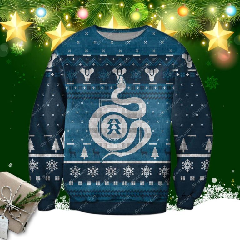 Destiny Hunter 3d Print Ugly Christmas Sweatshirt, Sweater