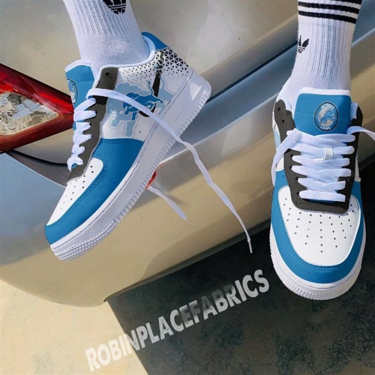Detroit Lions Air Force 1 Shoes 247RB-NAF
