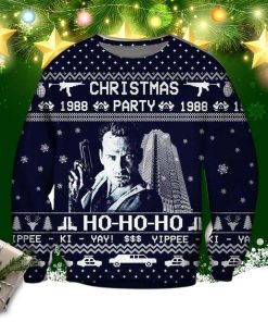 Die Hard Knitting Pattern 3d Print Ugly Christmas Sweater