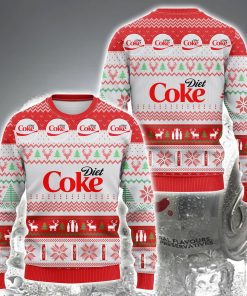 Diet Coke 3D Printed Ugly Christmas Sweatshirt