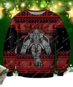 Digimon Wargreymon 3d Print Ugly Christmas Sweatshirt