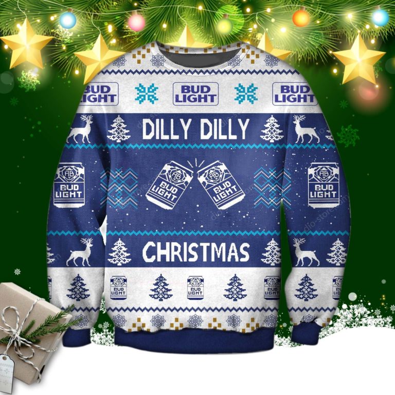 Dilly Dilly Bud Light Knitting Pattern 3d Print Ugly Sweater