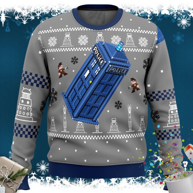 Doctor Who Ugly Christmas Sweater