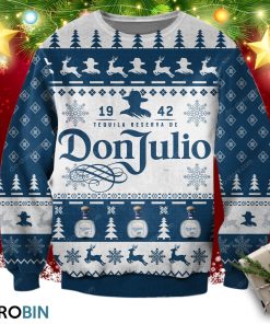 Don Julio 3d Print Ugly Christmas Sweatshirt