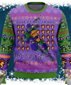 Donatello Rise of the Teenage Mutant Ninja Turtles Ugly Christmas Sweater