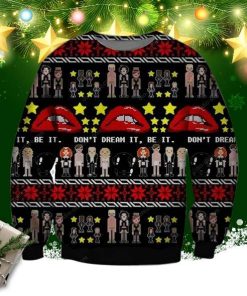 Don’t Dream It Be It Knitting Pattern 3d Print Ugly Christmas Sweater