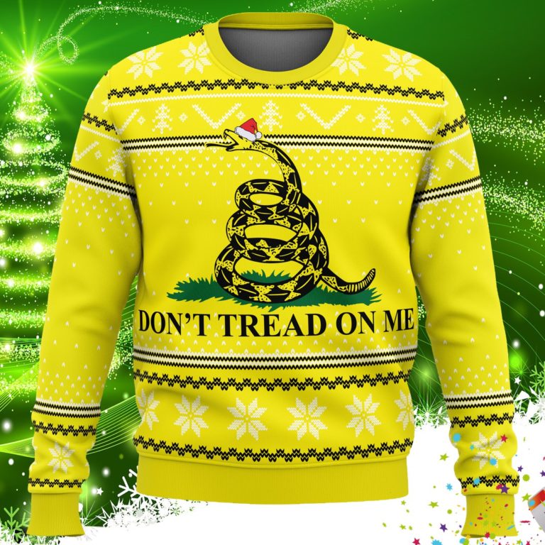 Don’t Tread On Me Ugly Christmas Sweater