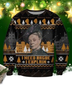 Downton Abbey 3d Print Ugly Christmas Sweatshirt, Sweater