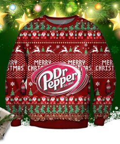 Dr Pepper Christmas Ugly Sweatshirt