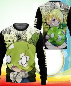 Dr Stone Suika Sweatshirt Shirts Anime Jacket